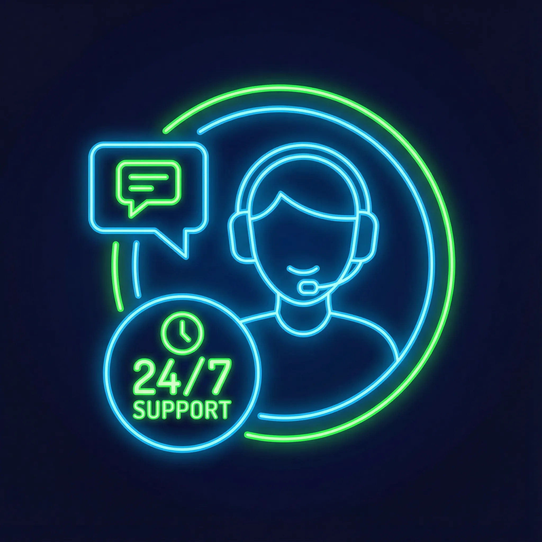 Soporte al cliente 24/7